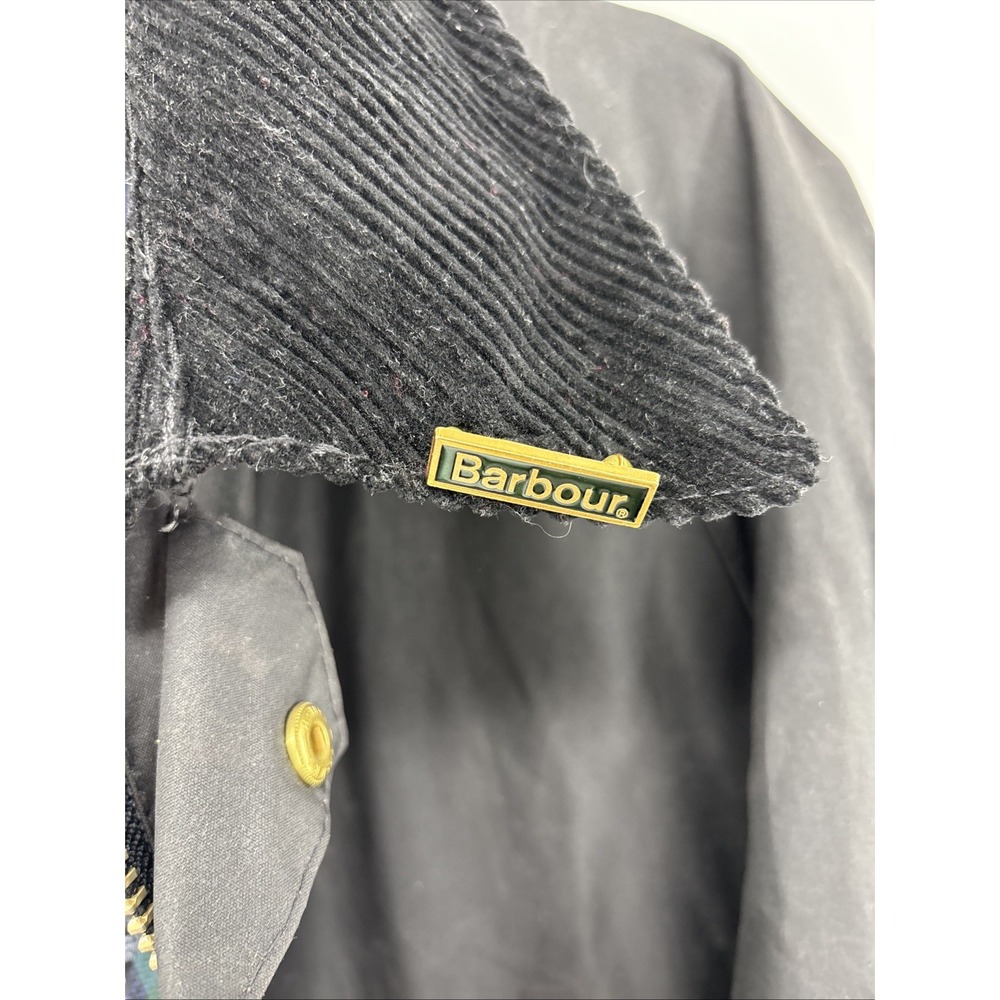 Barbour Bedale Thornproof Vintage A104 Black C48 Jacket Waxed Special Edition‎ - Picture 4 of 16
